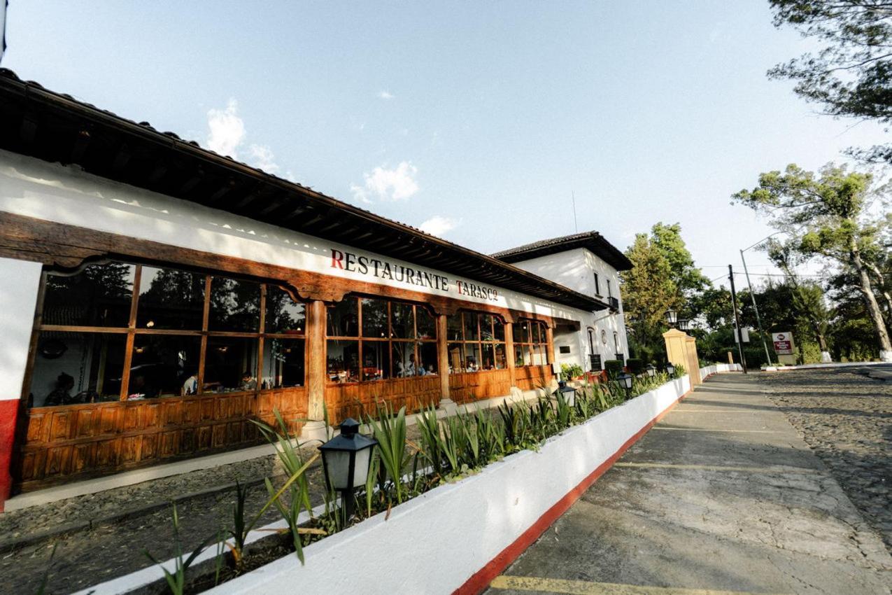 Best Western Plus Posada De Don Vasco Pátzcuaro Dış mekan fotoğraf Restaurant in San Marcos